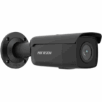 Camera de supraveghere IP Bullet 6MP Hikvision DS-2CD2T66G2-2I(2.8MM) (C)/BK, lentila fixa 2.8mm, iluminare min: Color: 0.003 Lux @ (F1.6, AGC ON),B/W: 0 Lux cu IR 60m, slot card de memorie: microSD/microSDHC/microSDXC maxim 512GB, alarma la evenimente: Motion detection (support alarm triggering by