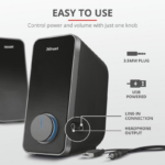 Boxe Stereo Trust Arys 2.0 Speaker Set, 28W, negru - Image 3
