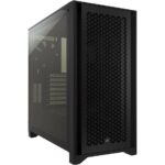 Carcasa CORSAIR 4000D Airflow, Mid Tower, Black