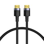 CABLU video Baseus Cafule, HDMI (T) la HDMI (T), rezolutie maxima 4K UHD (3840 x 2160) la 60 Hz, conectori auriti, 1m, negru