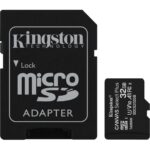 Card de Memorie MicroSDHC Kingston Select Plus, 32GB, Adaptor SD, Class 10