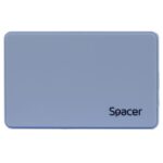 Rack ext. HDD/SSD 2.5" Spacer USB 3.0 albastru