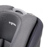 Scaun auto I-size U-Grow Goldfix Plus, isofix, 76-150 cm (9-36 kg), boxa bluetooth, gri - Image 8