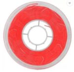 CREALITY CR PLA 3D Printer Filament, fluorescent red, 1KG, Printing temperature: 190-220, Filament diameter: 1.75mm, Tensile strength: 60MPa, Size of filament wheel: Diameter 200mm, height 66mm, hole diameter 56mm. Utilizare: pana la 6 luni de la deschiderea ambalajului.