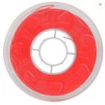CREALITY CR PLA 3D Printer Filament, fluorescent red, 1KG, Printing temperature: 190-220, Filament diameter: 1.75mm, Tensile strength: 60MPa, Size of filament wheel: Diameter 200mm, height 66mm, hole diameter 56mm. Utilizare: pana la 6 luni de la deschiderea ambalajului.
