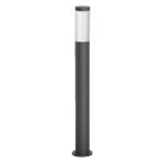 Stalp pentru iluminat exterior Philips Utrecht, 1xE27, max 20W, IP44 ,800x120mm, Antracit