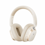 Casti Over-ear Baseus Bowie H1s, Fara Fir, noise-canceling, Alb