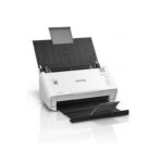 Scanner Epson DS-410, dimensiune A4, tip sheetfed, viteza scanare: 52 ipm alb-negru si color, rezolutie optica 600x600dpi, ADF Single Pass 50 pagini, duplex, senzor CIS, USB 2.0 Type B, software :Document Capture Pro 2.0, Epson Scan 2, Posibilitatea prelungirii garantiei pana la 3 ani, doar cu