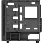 Carcasa DEEPCOOL Matrexx 55 Mesh, RGB, Mid Tower, Black - Image 6