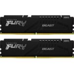 Memorie RAM Kingston FURY Beast, 32 GB DDR5, 6000 MHz, CL30
