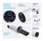 Kit camere Supraveghere WIFI, wireless TAPO C400S2, 2.4 GHz, WPA/WPA2- PSK, Detectează mișcarea,persoane, animale si autovehicule, Compresie video H.264, Frame Rate 15fps, Video Streaming 1080p, (110.6x64.2x64.2mm), Senzor Imagine 1/3" Night Vision 850 nm IR LED up to 49 ft (15m). - Image 2