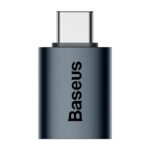 Adaptor Baseus Ingenuity Series Mini OTG, USB Type-C (T) to USB 3.1 (M), corp metalic, negru - Image 2
