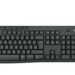 Kit wireless tastatura si mouse Logitech MK370 Combo for Business, taste numerice, negru