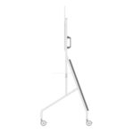 Stand mobil de podea Neomounts 55"-86" 76kg VESA 100x100 - 900x600 alb - Image 3