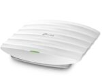 "AC1350 Ceiling Mount Dual-Band Wi-Fi Access Point PORT: 1× Gigabit RJ45 Port SPEED: 450 Mbps at 2.4 GHz + 867 Mbps at 5 GHz FEATURE: 802.3af PoE and Passive PoE (Power Adapter is not included), 3× Internal Antennas, Mesh, Seamless Roaming, MU-MIMO, Band Steering, Beamforming, Load Balance, Airtime - Image 2