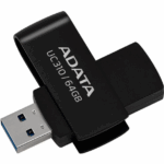 Memorie USB ADATA UC310 64 GB, USB 3.2, Negru