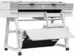 Multifunctional HP Designjet T950 36", Tehnologie: Inkjet, Format: A0, Functii: Imprimare, Copiere, Scanare, 4 cartuse,Cyan, magenta, galben şi negru mat, Numar duze cap printare: 376 per culoare; 5504 in total, Dimensiuni media standard: 369 - 914 mm, Greutate maximă rolă: 13kg, Dimensiuni de - Image 2