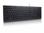 Lenovo Essential Wired Keyboard (Black) - US English 103P - Image 4