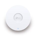"AX3000 Ceiling Mount Dual-Band Wi-Fi 6 Access Point PORT:1× Gigabit RJ45 Port SPEED:574Mbps at  2.4 GHz + 2402 Mbps at 5 GHz FEATURE: 802.3at POE and 12V DC, 2×Internal Antennas, 160MHz  Supported, MU-MIMO, Seamless Roaming, Band Steering, Beamforming, Load Balance, Airtime Fairness, Centralized