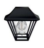 Aplica tip felinar pentru exterior Philips Alpenglow, 1xE27, max 42W, IP44, 130x181x170mm, Negru - Image 2