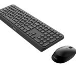 Kit wireless tastatura si mouse Philips SPT6307BL/00, taste numerice, negru