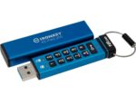 Memorie USB Kingston Keypad 200 16 GB, USB 3.2, Albastru - Image 3