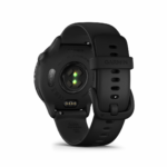 Ceas Garmin vívoactive 6 display AMOLED, dimensiune afisaj 30.4 mm, rezolutie afisaj  390 x 390 pixeli, memorie 8GB, autonomie până la 11 zile (5 zile cu afişajul permanent pornit) rezistanta la apa pana la 5 ATM, greutate: 23g, ramă Black cu curea Bone, carcasă Slate şi curea din silicon - Image 5