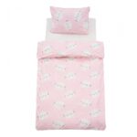 Set de pat single bumbac, 92 gsm, Cat