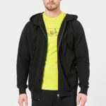 HANORAC COTON CASUAL BARBATI BLACK-M