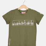 TRICOU  MULTIBIKE PEGAS COPII  KHAKI-10