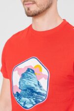 TRICOU CASUAL SFINX BARBATI RED-L - Image 5