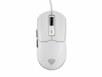 Mouse gaming cu fir Gensesis Krypton 660, interfata USB, 12000 DPI, 6 butoane, iluminare RGB, alb - Image 2