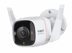 Camera Supraveghere WIFI, wireless TAPO C325WB, Senzor: 1/1.79" Progressive Scan CMOS, Rezolutie: 2K QHD 4MP, Lentila: F/NO: 1.0±5%; Distanță focală: 4.58mm±5%, Unghi vizualizare: 127°, Night Vision ColorPro, Weatherproof: IP66, Standarde si protocoale: IEEE 802.11b/g/n, 2.4 GHz, Dimensiuni: 148.7 x