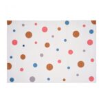 Covor printat, BUBBLE 160x230 cm, lavabil cu spate antialunecare, inaltime fir 3mm