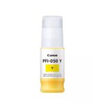 Cartus cerneala Canon PFI-050Y, yellow, capacitate 70ml, pentru Canon TC-20, TC-20M.