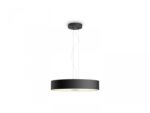 Pendul LED Philips Hue Fair, Bluetooth, 25W, 2900 lm, luminaalba(2200-6500K), IP20, 44.4cm, Metal, Negru, Intrerupator cu variatorinclus