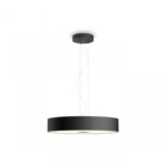 Pendul LED Philips Hue Fair, Bluetooth, 25W, 2900 lm, luminaalba(2200-6500K), IP20, 44.4cm, Metal, Negru, Intrerupator cu variatorinclus