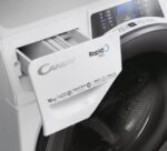 Masina de spalat rufe Candy Rapido Pro RP 4106BWMR/1-S, 10 kg, 1400 RPM, Clasa A, BPM Motor,Active motion systems, WiFi , Steam, 45 cm, Alb - Image 2