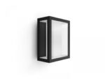 Aplica LED RGB pentru exterior Philips Hue Impress, 8W (49W), 1200 lm ,lumina alba si color (2000-6500K), IP44, 117x190x240mm, Negru - Image 3