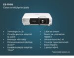 PROJECTOR EPSON EB-FH08, Tehnologie 3LCD, Luminozitate; 3600 Lumeni, Rezolutie: FullHD 1080p, Aspect 16:9, Sursa lumina: Lampa, Durata de viata lampa: 6.000h, 12.000h eco mode, Contrast: 16.000:1, Refresh rate: 192 Hz - 240 Hz, Interfata; USB 2.0 Type B (Service Only), HDMI in (2x), Jack plug out - Image 5