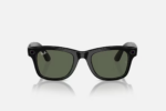 RayBan Meta Wayfarer Shiny BLACK/GREEN - Image 2
