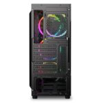Carcasa Sharkoon RGB WAVE Mid Tower NEGRU - Image 6