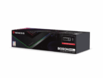 Mousepad Genesis Boron 500 XXL, iluminare RGB, material cauciuc + textil, dimensiuni 800x400x4 mm, negru - Image 7