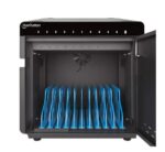 Statie de incarcare Manhattan 715942 pentru tablete si telefoane cu display de pana la 10", suporta pana la 10 dispozitive, tip port USB-C PD, putere totala 180, 18W per port, cu protectie la supratensiune, ventilatie silentioasa, carcasa de metal, negru. Nu contine cablul de alimentare si alte - Image 3