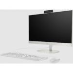 All-in-One Business HP ProOne 240 G10 cu procesor Intel Core i5-1334U pana la 4.6 GHz, 24 inch, FHD, 16 GB, Intel Iris Xe Graphics, Windows 11 Pro, White, 3 ani Garantie - Image 3