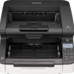 Scanner Canon DR-G2090, dimensiune A3, tip sheetfed, viteza scanare: 90ppm alb-negru si color, duplex, omitere pagini goale, rezolutie optica 600dpi, rezolutie hardware 600x600dpi, ADF 300 coli, senzor CIS, software: Driver ISIS, driver TWAIN (32/64 de biţi), driver WIA, driver Kofax VRS