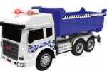 VEHICULE CU LUMINI, SUNETE  SI FRICTIUNE, SCARA 1/14, 27.5CM, BASCULANTA MOV