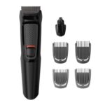 Kit de ingrijire PHILIPS 6 in 1 Multigroom MG3710/15, Fara fir, Lame cu ascutire automata, 4 piepteni, Negru, L x A x I (mm) 68x138x223