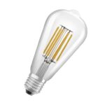 Bec LED Osram Edison A64, Ultra Efficient Light, E27, 4W (60W), 840 lm, lumina calda (3000K), cu filament - Image 2