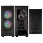Carcasa Lian Li LANCOOL 205 Mesh C Mid-Tower NEGRU - Image 4
